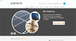 Desktop Screenshot of enersys.gr